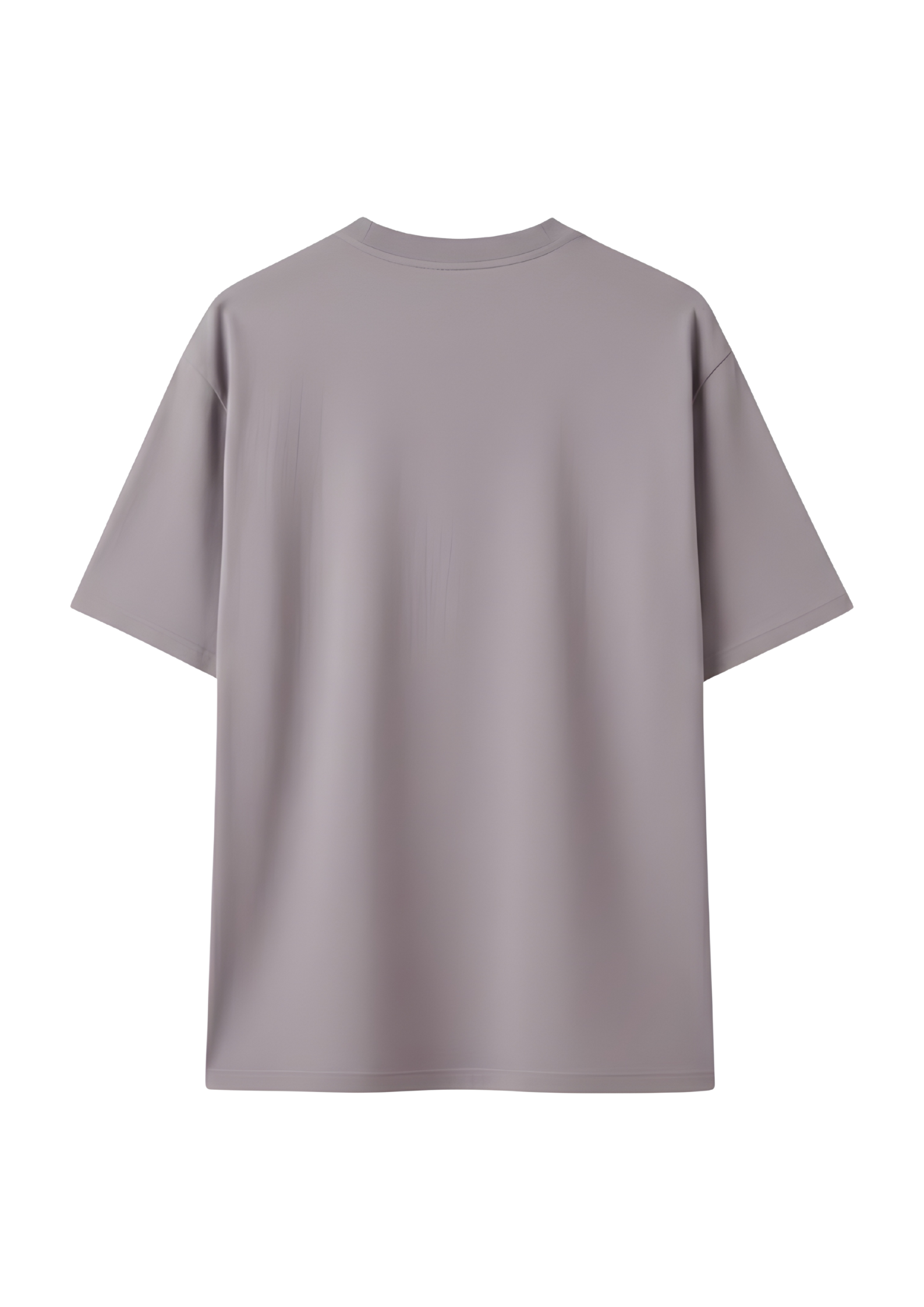 Oversized Dusty Lavender Cotton T-Shirt