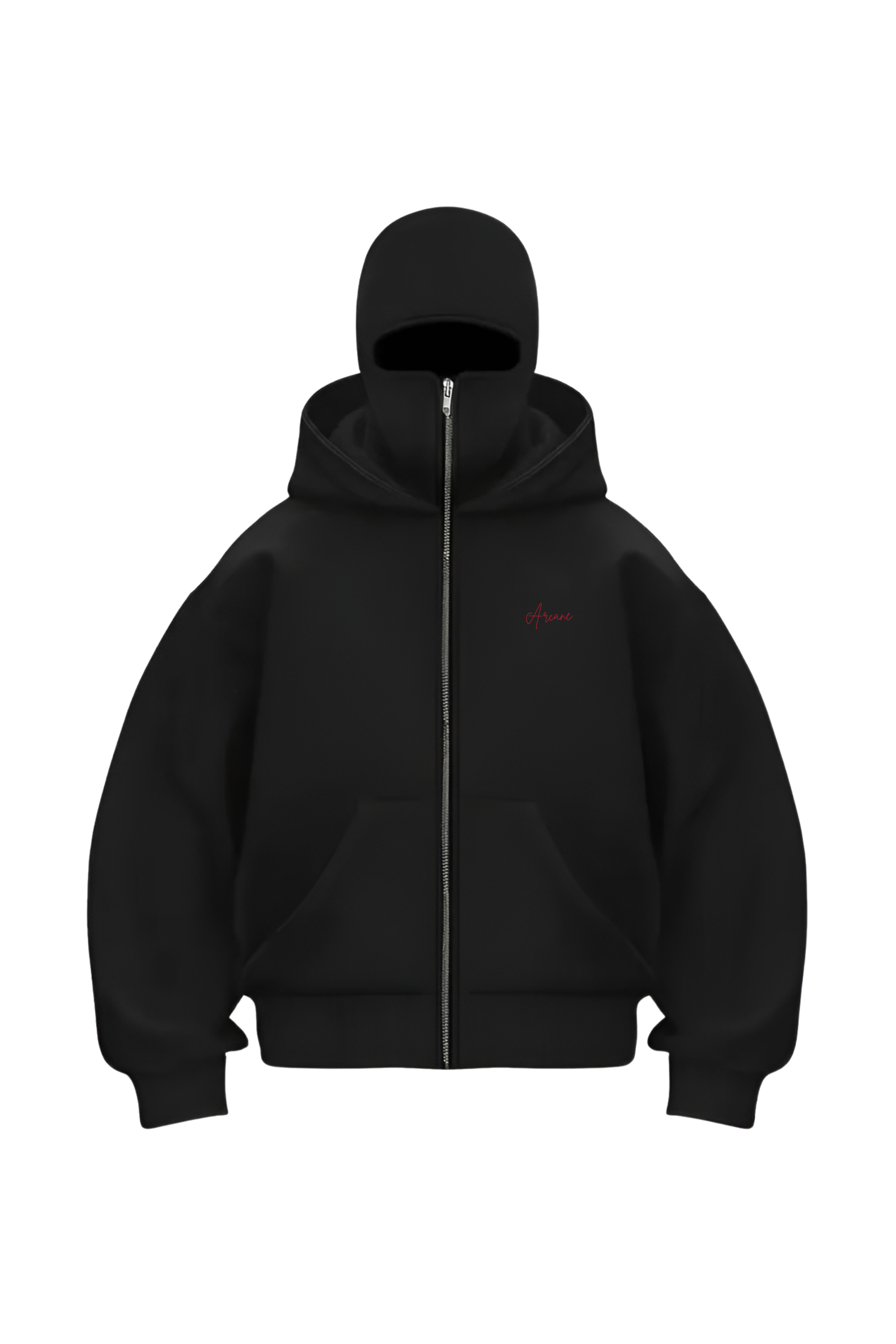 Balaclava Zipper Hoodie
