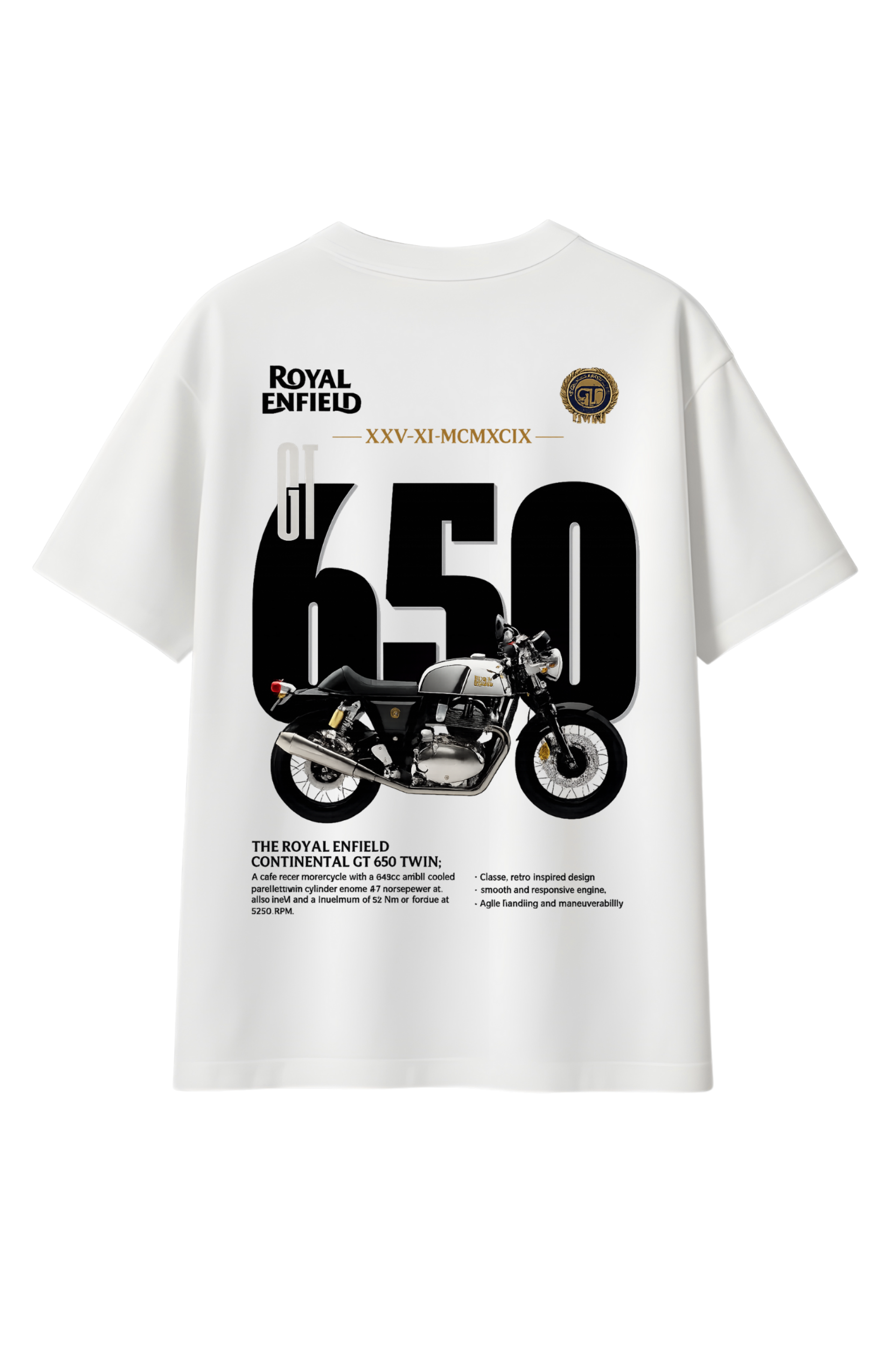 Royal Enfield 650 Icon Edition T shirt