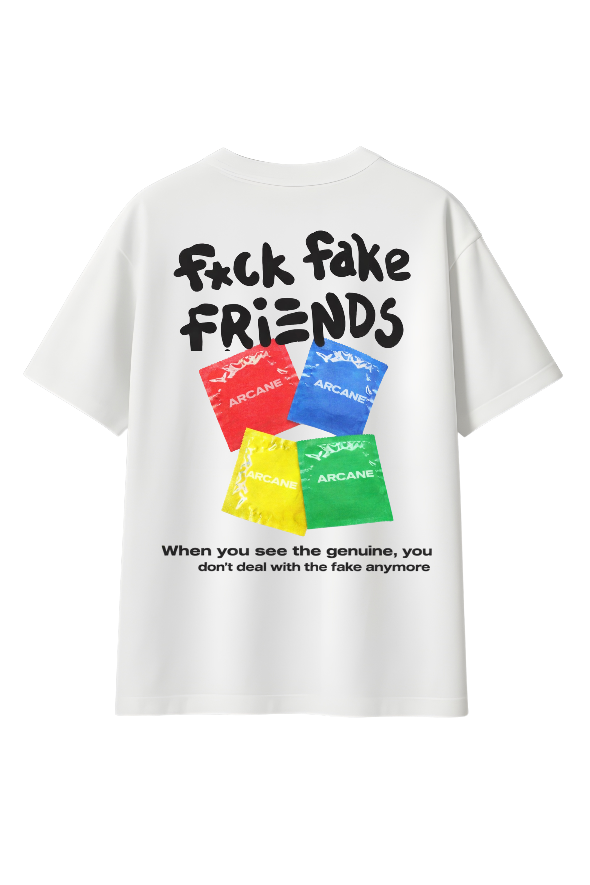 F*ck Fake Friends OS T-Shirt – Streetwear
