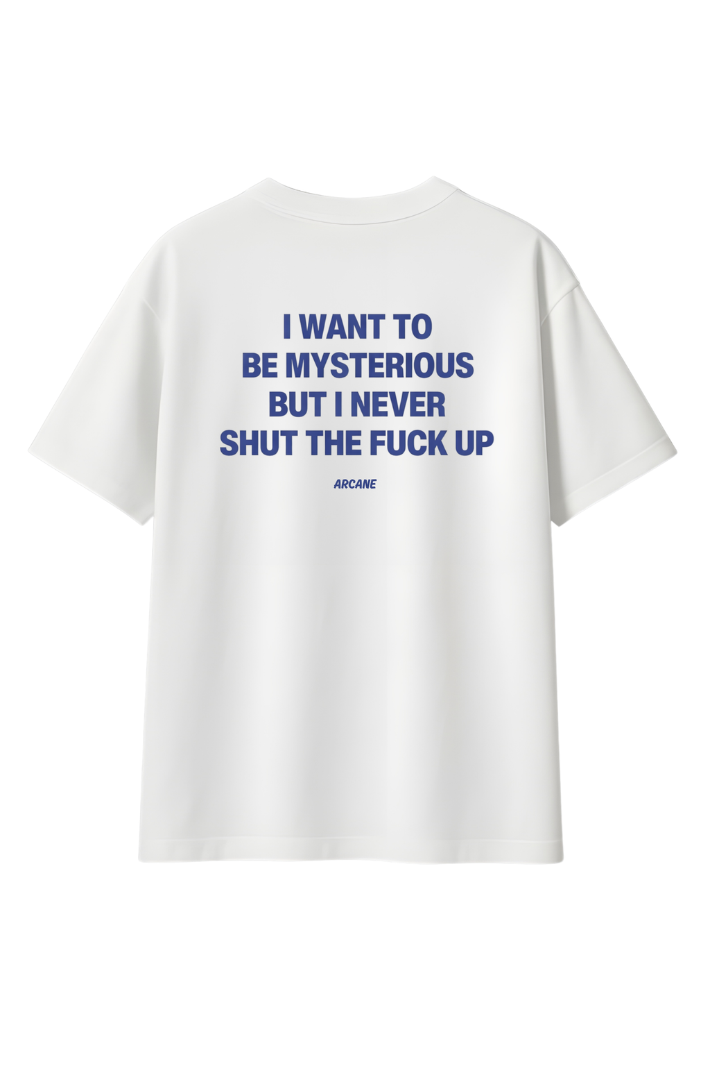 Streetwear Graphic T-Shirt – Funny “Mysterious But Loud” Quote Tee
