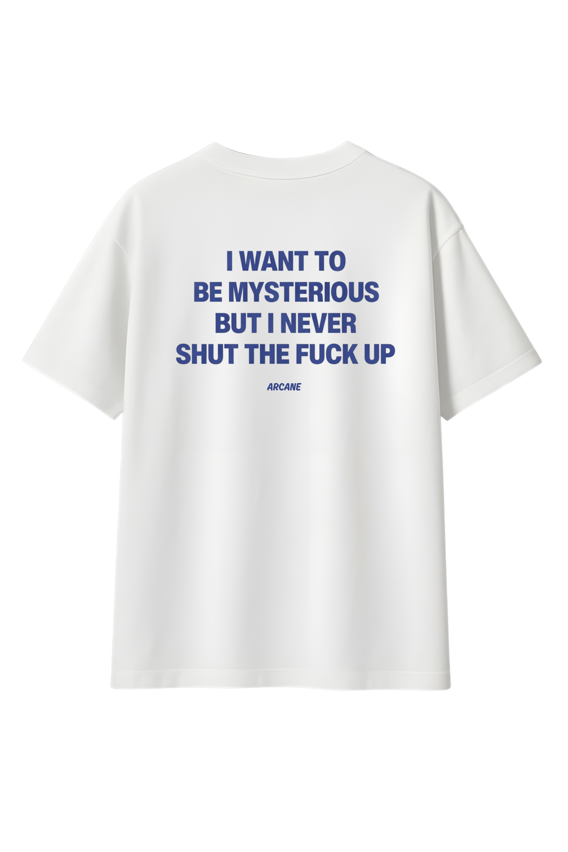 Streetwear Graphic T-Shirt – Funny “Mysterious But Loud” Quote Tee