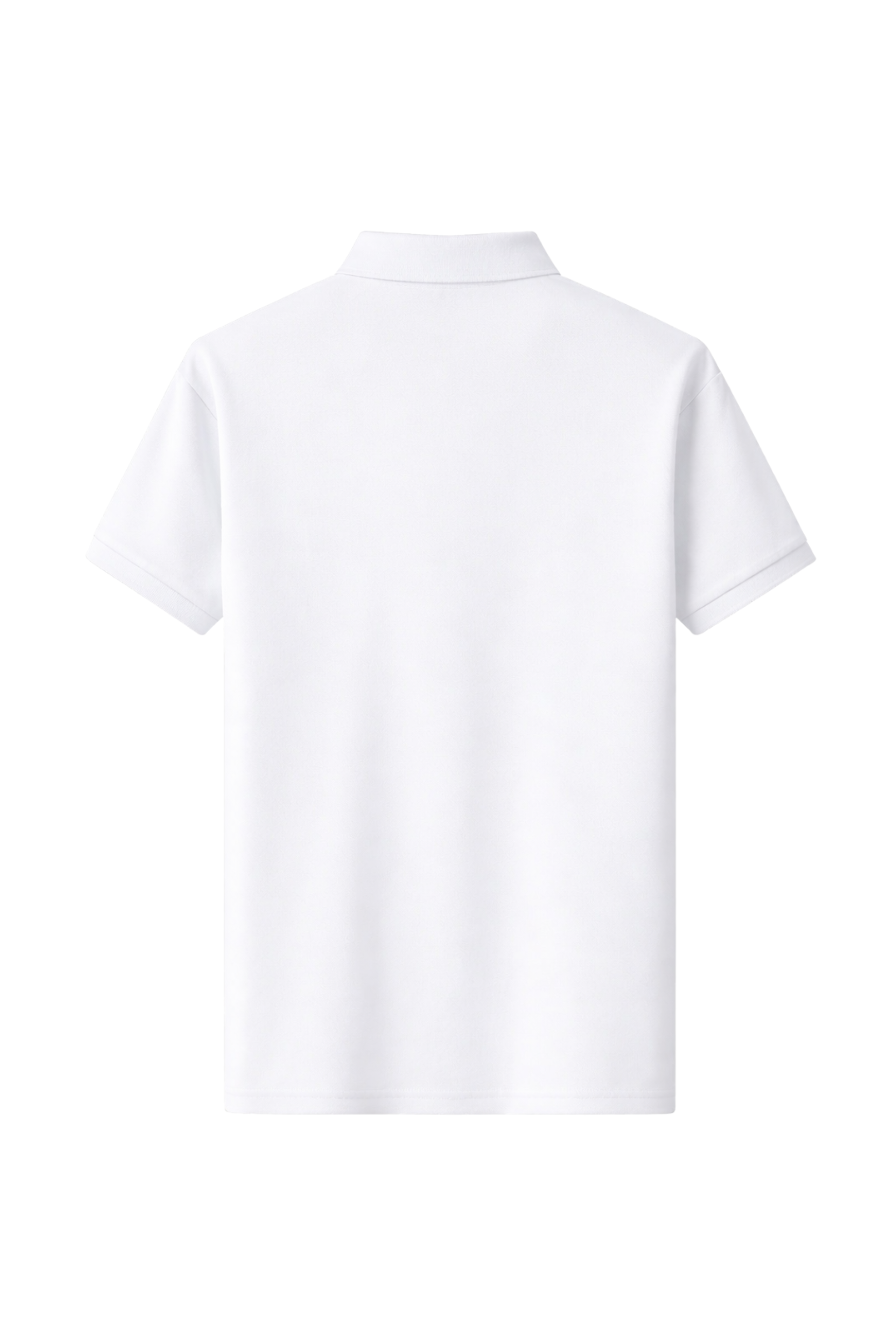 White Classic Polo T-Shirt
