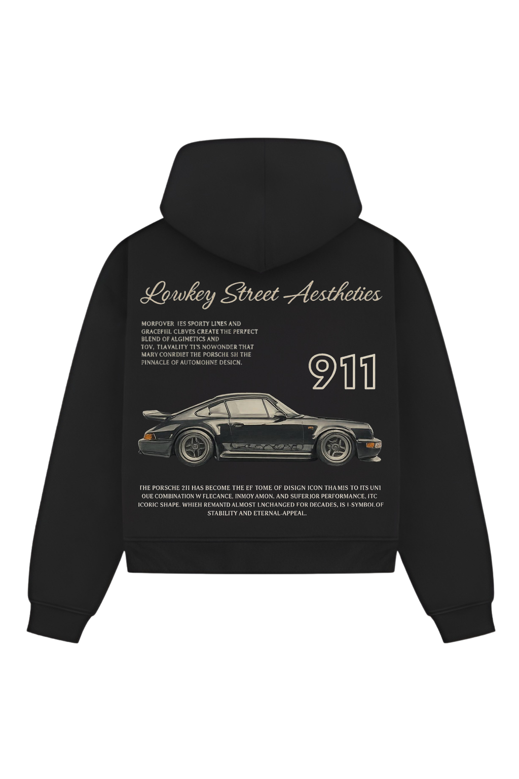 Street Aesthetics 911 Graphic Premium Hoodie