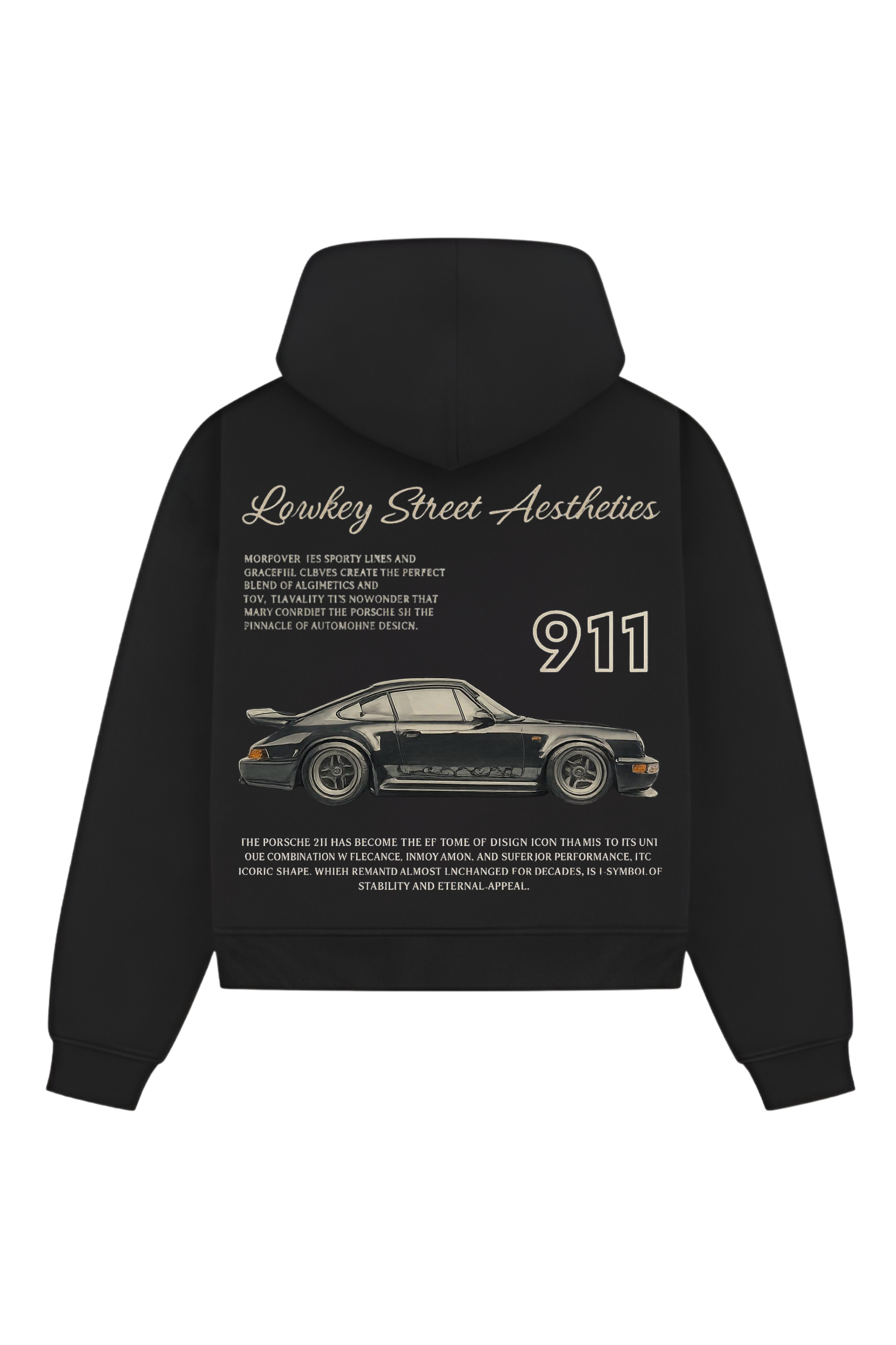 Street Aesthetics 911 Graphic Premium Hoodie