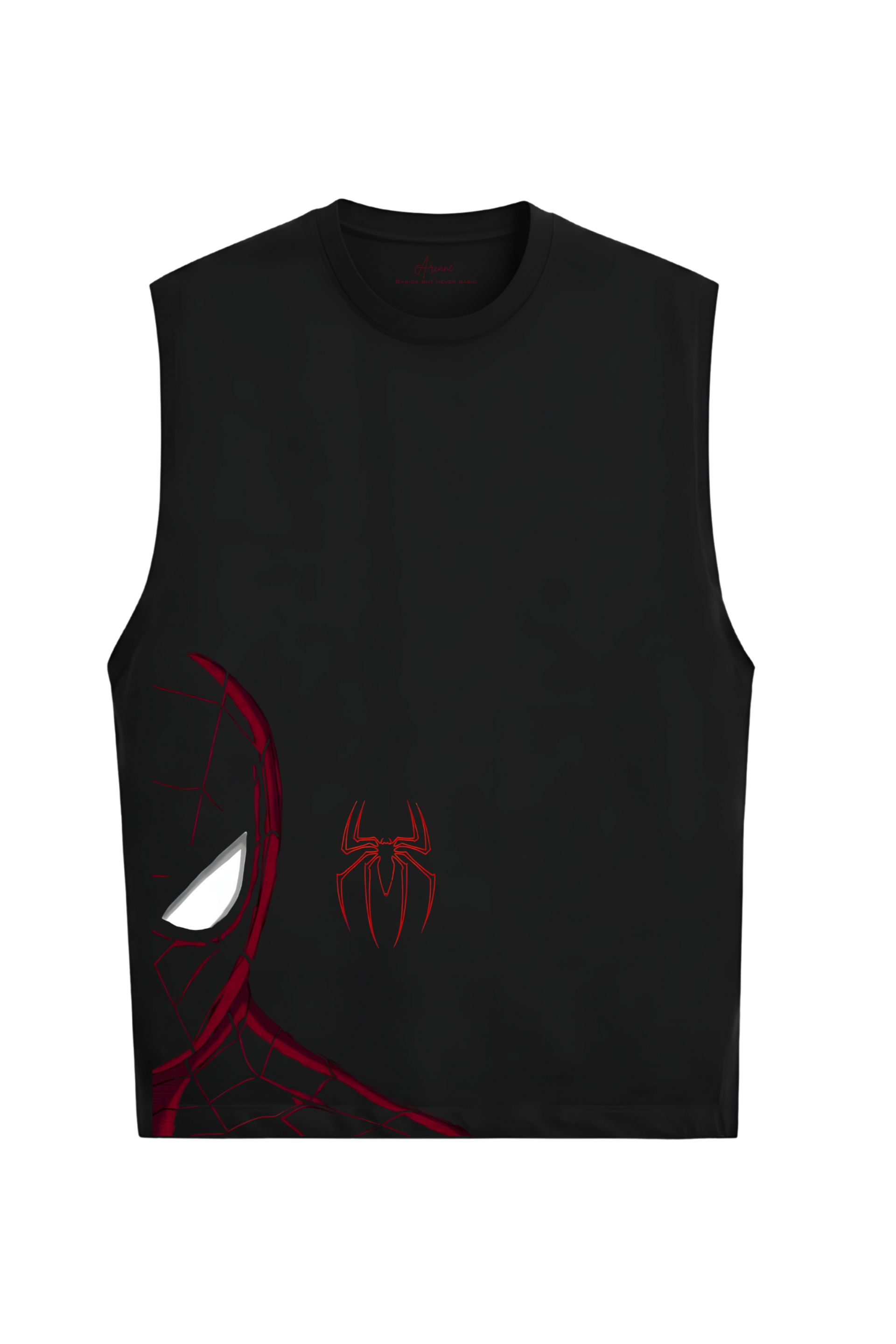 Midnight Spider Graphic Tank Sleeveless