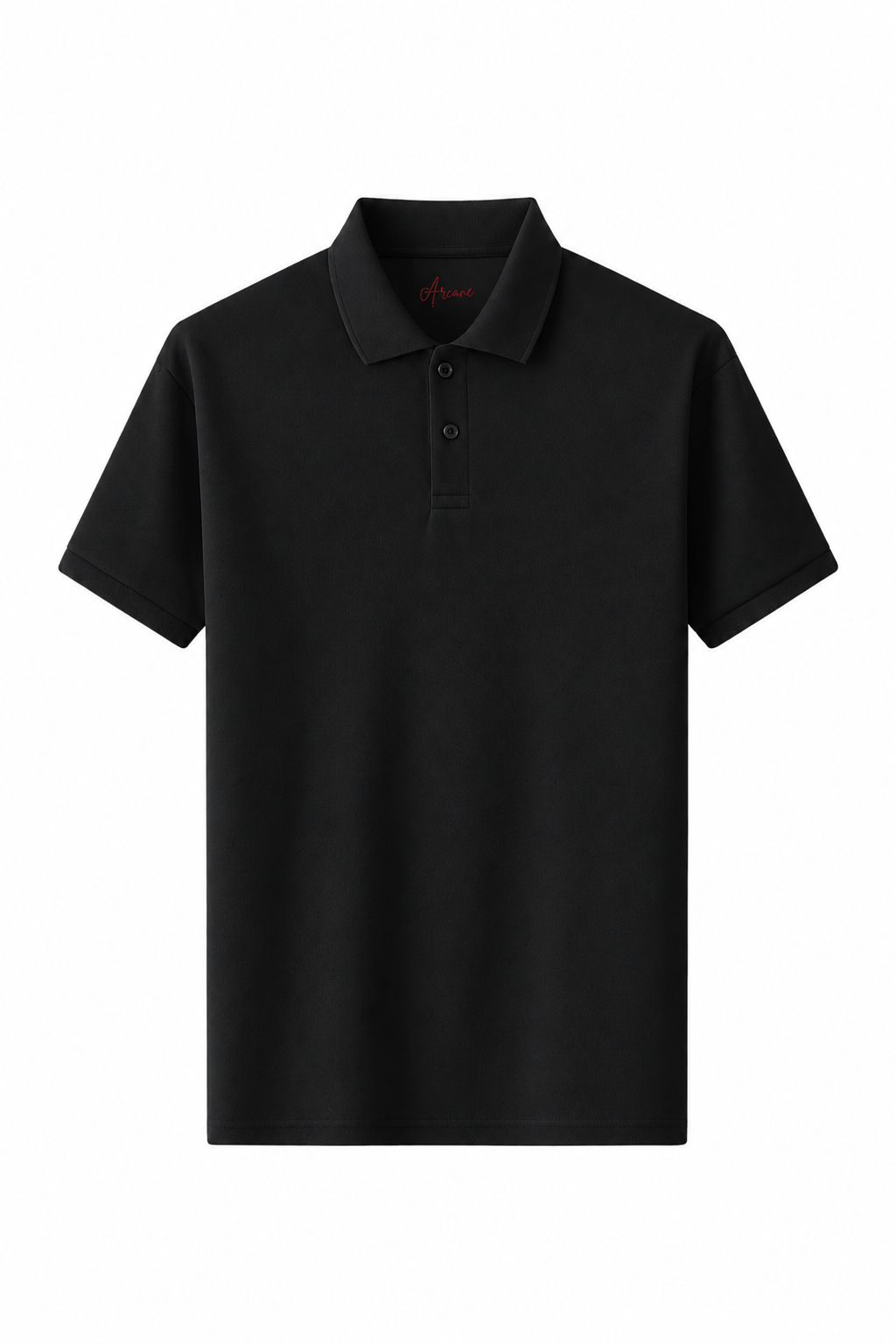 Black Classic Polo T-Shirt